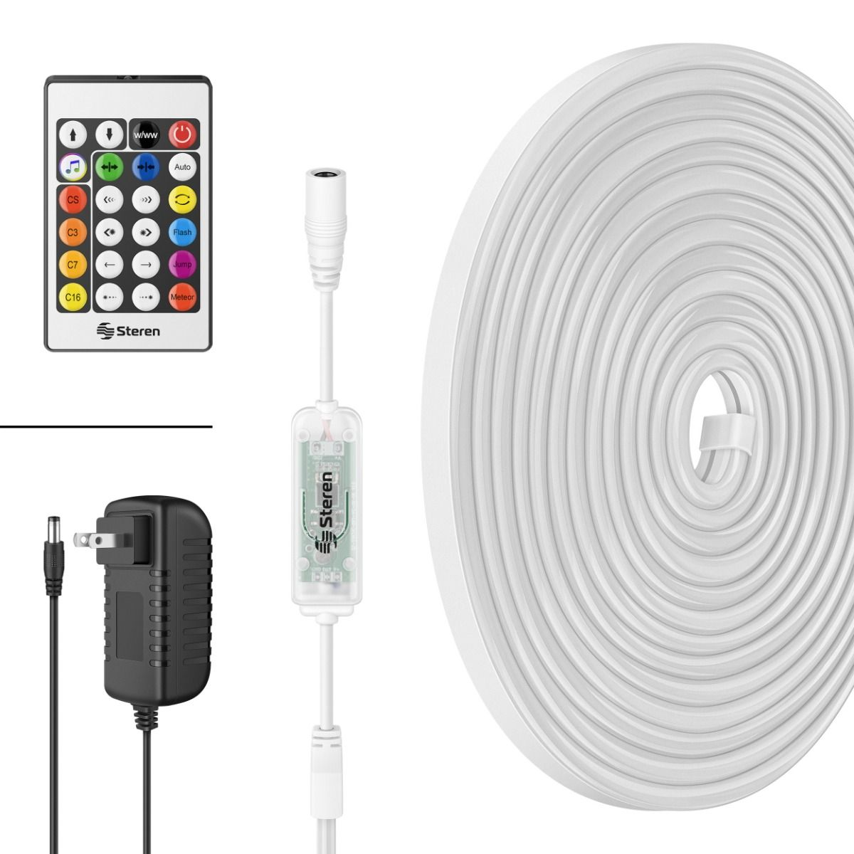 Tira Neón Luz LED RGB 5M Digital