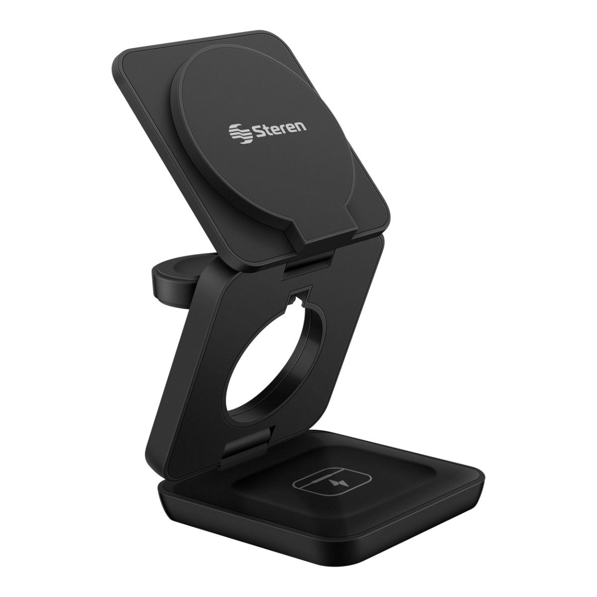 Cargador Inalambrico 3 En 1 Plegable