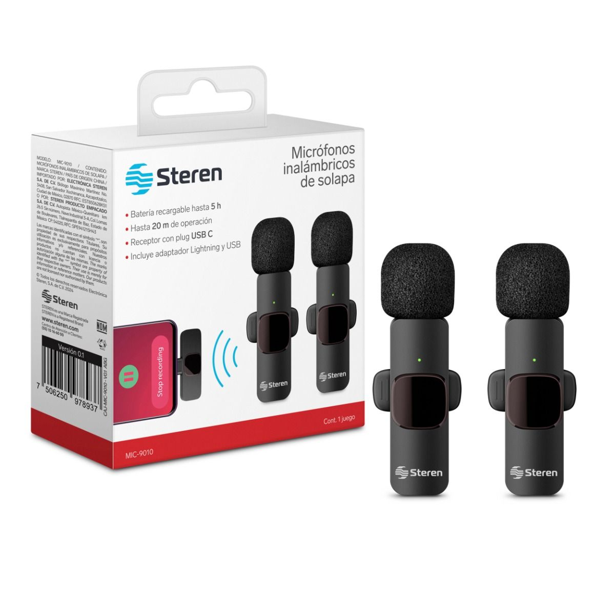Micrófonos Inalámbricos USB/USB C/Lightning - Imagen 2